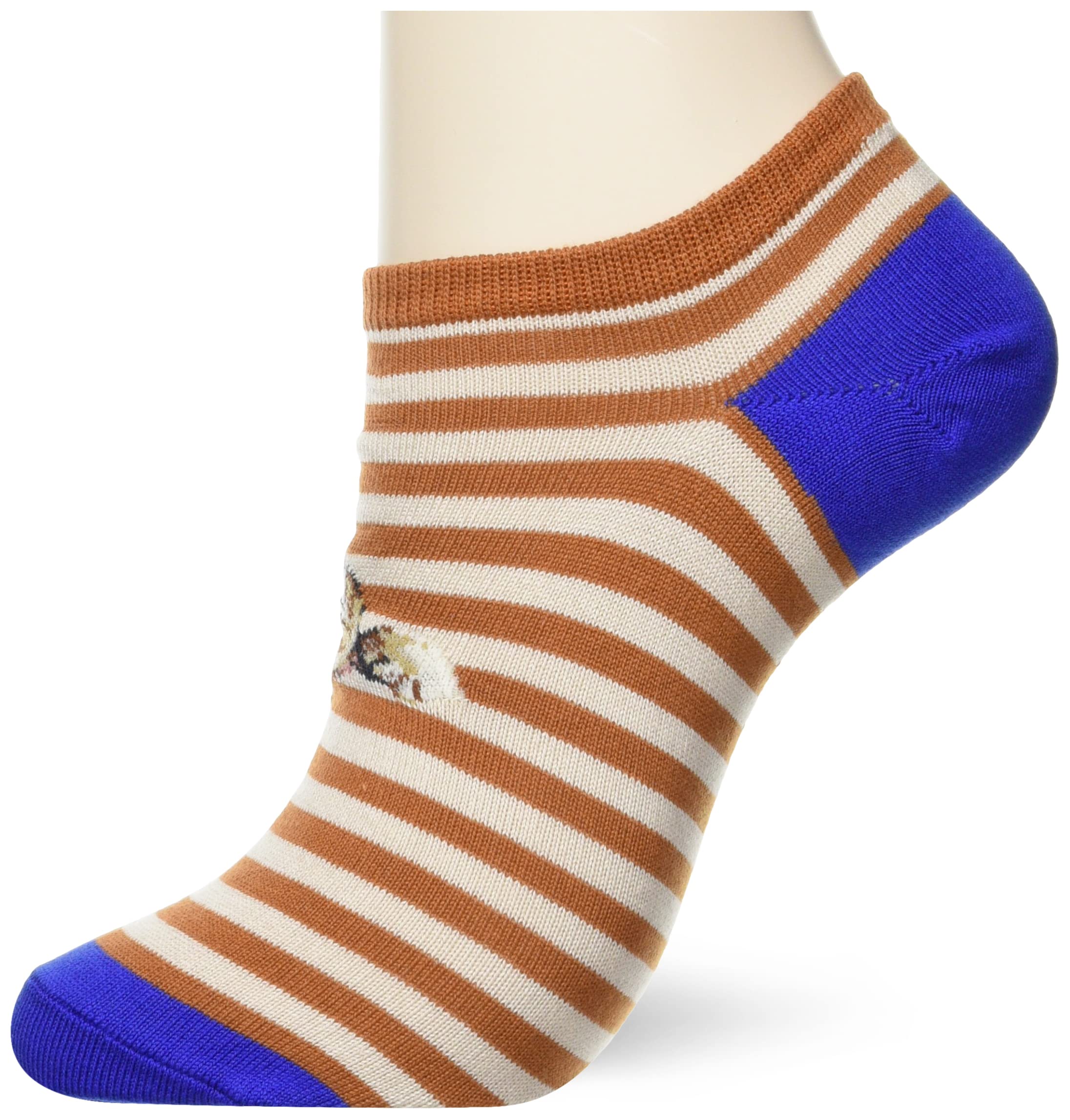 

Atsugi PAUL JOE ACCESSOIRES Качающийся узор Нунет Носки длиной до кроссовок 2123, Женские, Оранжевый, оранжевый