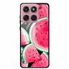 Für Motorola Edge 60 60s 5G Glas Hülle Cartoon Weicher Stoßfänger Hartes Gehärtetes Glas Rückseite Hülle Für Motorola Edge 60 Fusion Schale