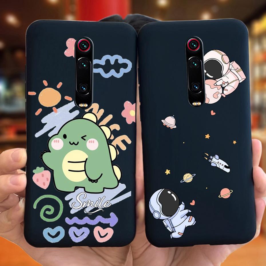 Kreslený obal pro Xiaomi Mi 9T Pro Mi9T Roztomilý barevný měkký silikonový zadní kryt pro Xiaomi Mi 9T 9 T 9TPro Pouzdra na telefon