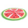 Pet Ice Pad PVC Fruit Pattern Round Cooler Mat Water Cooling Cushion Summer Cats Dogs SeatWatermelon