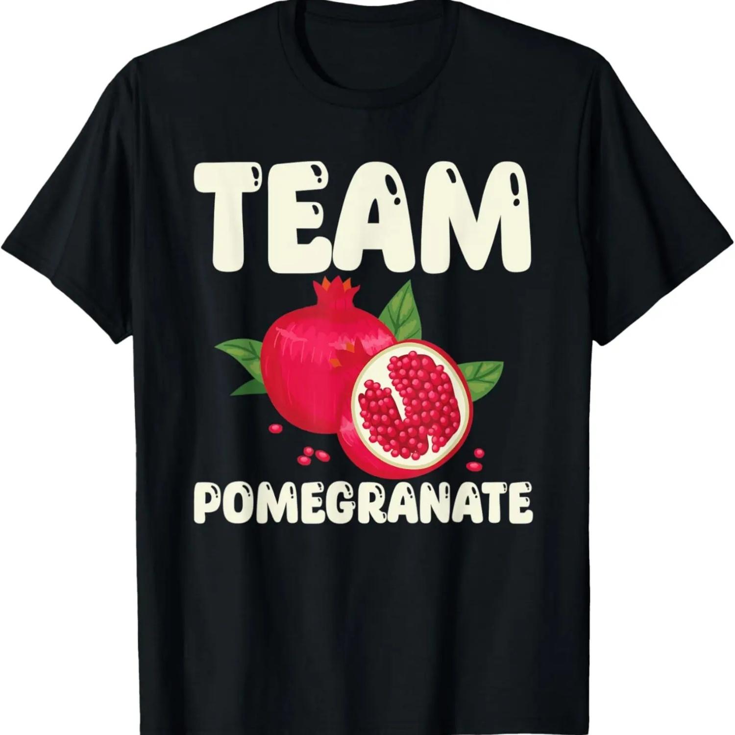 NO POMEGRANATES T-Shirt _ Funny Meme Gift S чёрный