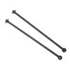 2Pcs RC Drive Shaft Steel Efficient Drivetrain Rust Resistant RC CVD Drive Shaft for   1Celsius5 Outcast Kraton 8s