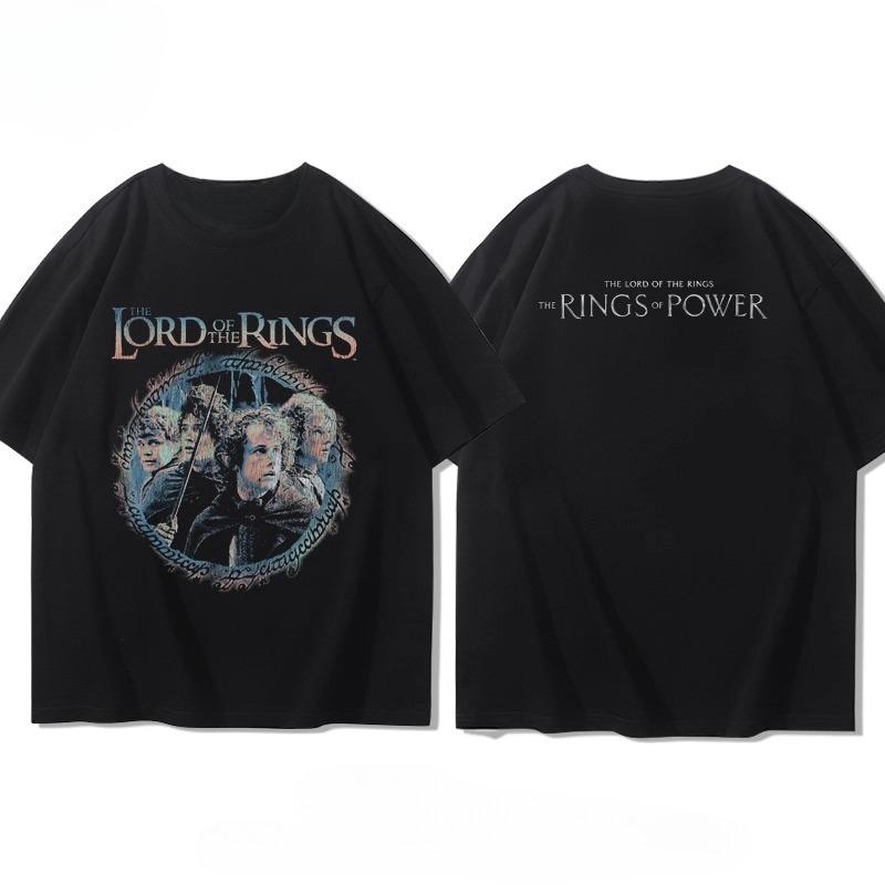 The Lord Of The Rings Gaming T Shirt Unisex Unisex Cheap Polyester Material Short Sleeve Graphic T Shirts Gothic Camisetas Unisexs Top