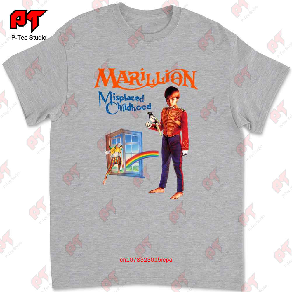 Maglietta Vintage Marillion Misplaced Childhood Band Tour Concerti 2EEH