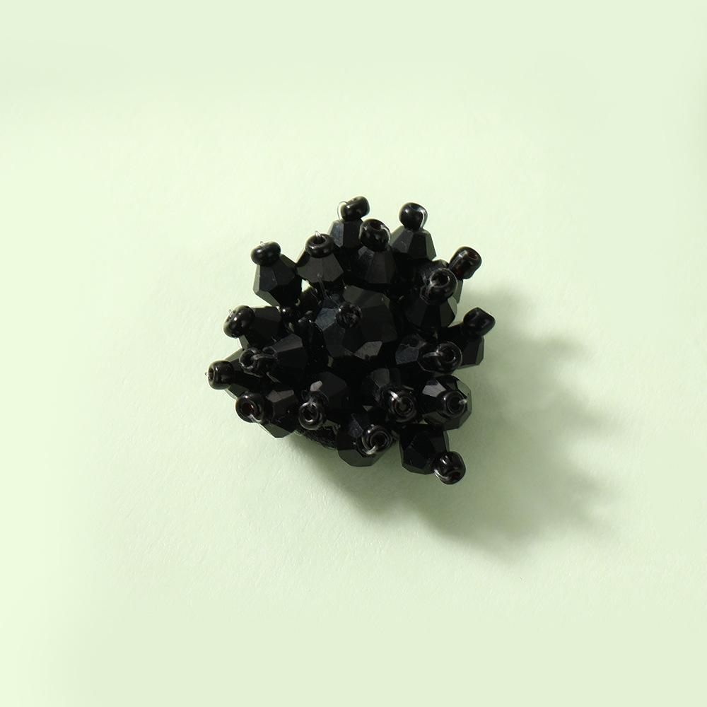 Handmade Crystal Bead Flower Charms for Jewelry, Clothing, and Shoe Accessories