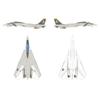 Platz 1/144 US Navy F-14A Tomcat VF-84 Jolly Rogers & VF-1 Wolfpack 2-Kit Model PF-66