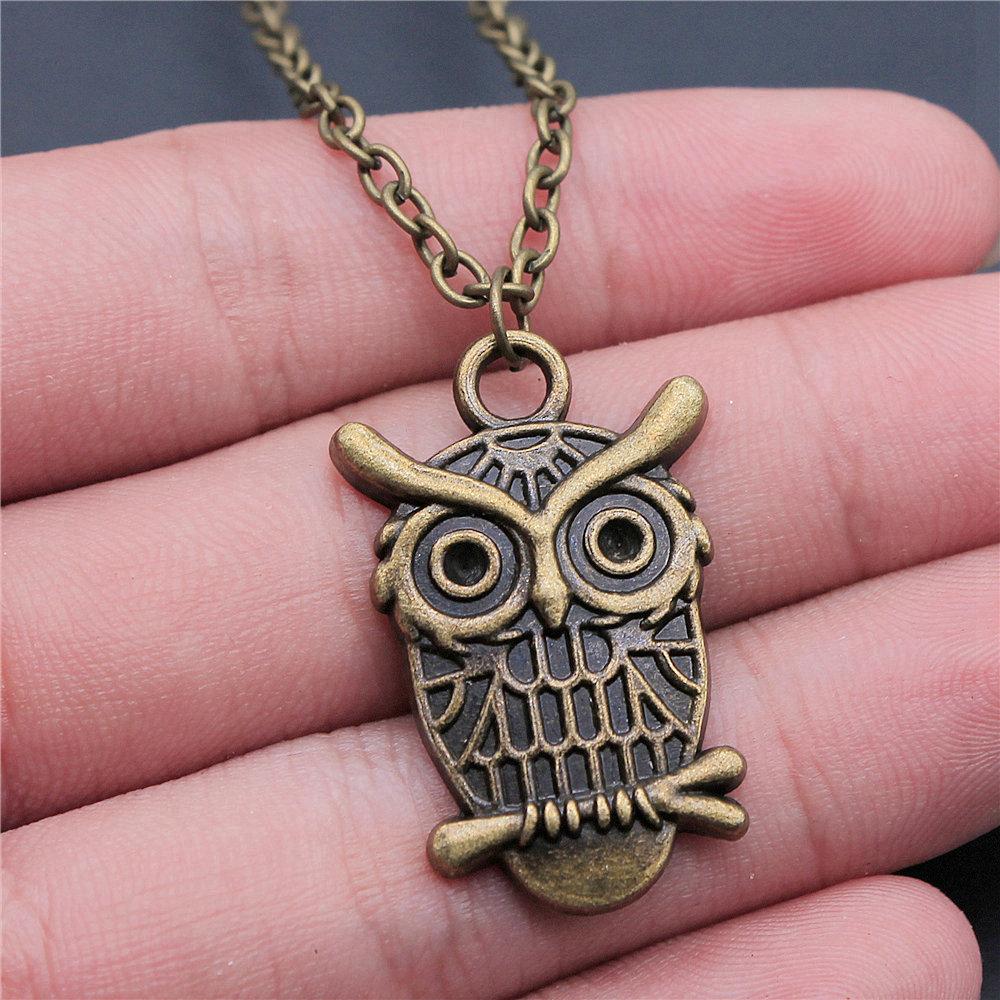 45cm Or 70cm Long Chain Necklace Bird Vintage Jewelry Supplies QN009