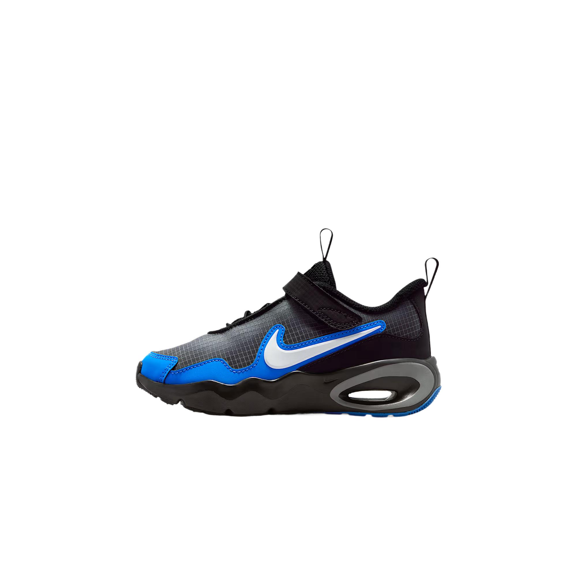 

Nike Synthetic Leather Max Nova Fitting Color-Block Velcro Breathable Low-Top Running Shoes Kids sneakers FN4459-010 27.5