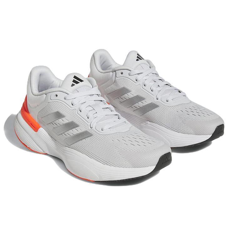 Adidas Response Super 3.0 Dash Grey Solar Red Women Sneakers Silver-Metallic HP5939