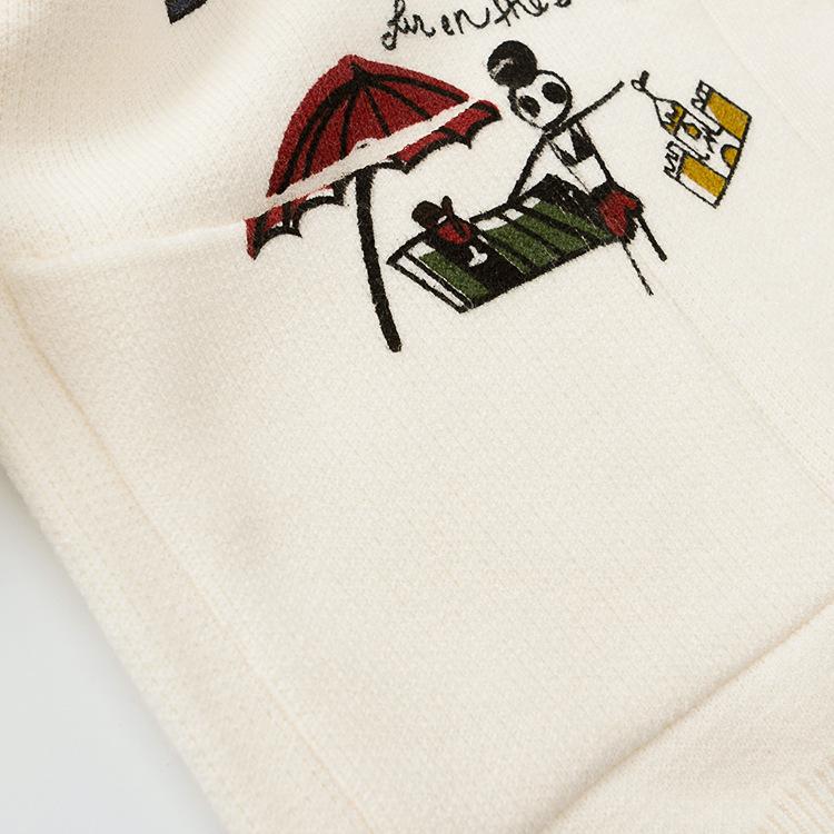 GMXIA Maglioni larghi con scollo a V a maniche lunghe autunno inverno stampa tinta unita moda casual da donna