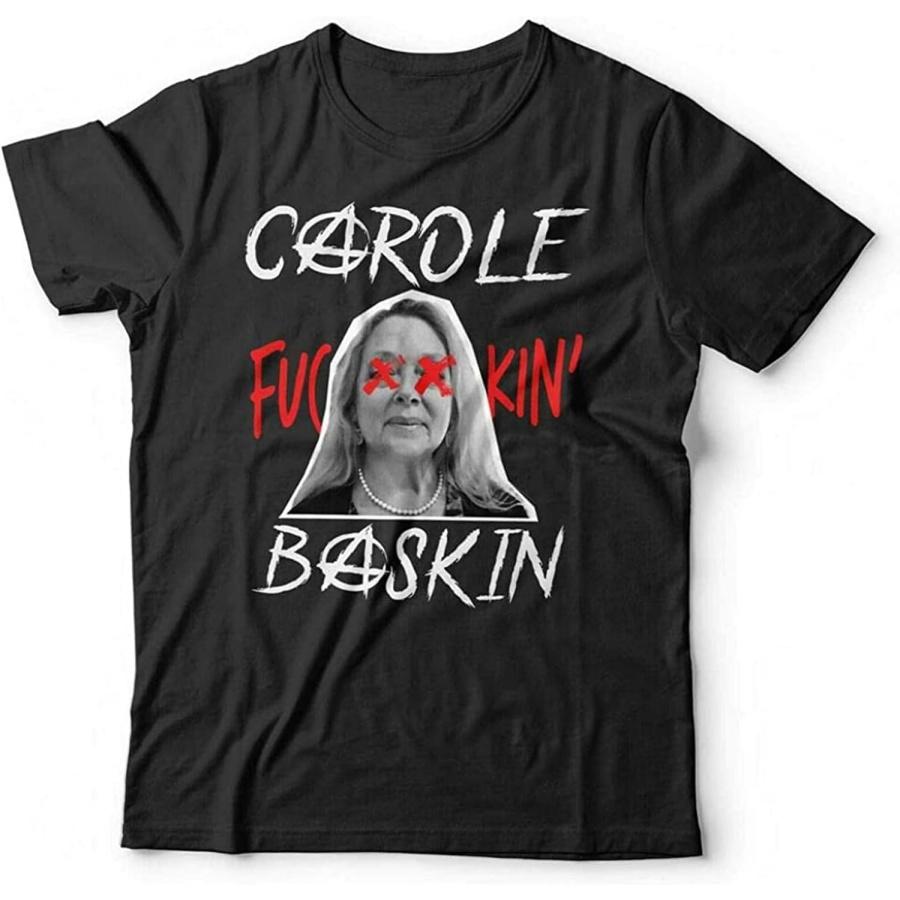 BEHCSMO Футболка с принтом Carole Fu__in  Baskin Унисекс Король Тигров, Джо Экзотик, Лев, Кошки, ТВ Хлопковая рубашка с коротким рукавом S разноцветный