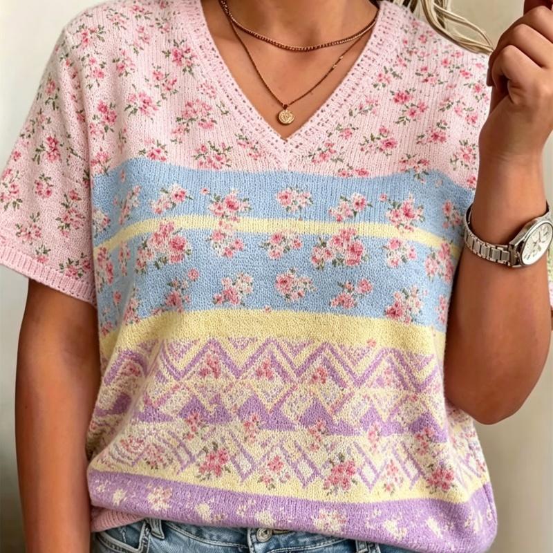 

T-shirt with Short Sleeves L