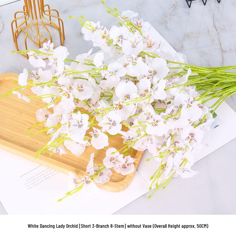 Шелковая цветочная композиция  Танцующая леди : Цветочная композиция для гостиной или обеденного стола