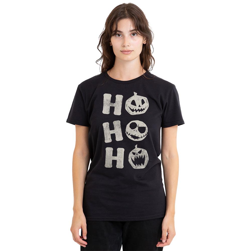 The Nightmare Before Christmas Womens/Ladies Ho Ho Ho Jack Skellington T-Shirt