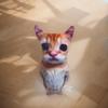 20cm Cute El Gato Cat Plush Toys Wowwow Cat Dolls Plushies Simulation Stuffed Animals Birthday Holiday Gift Kids Collectible Toy