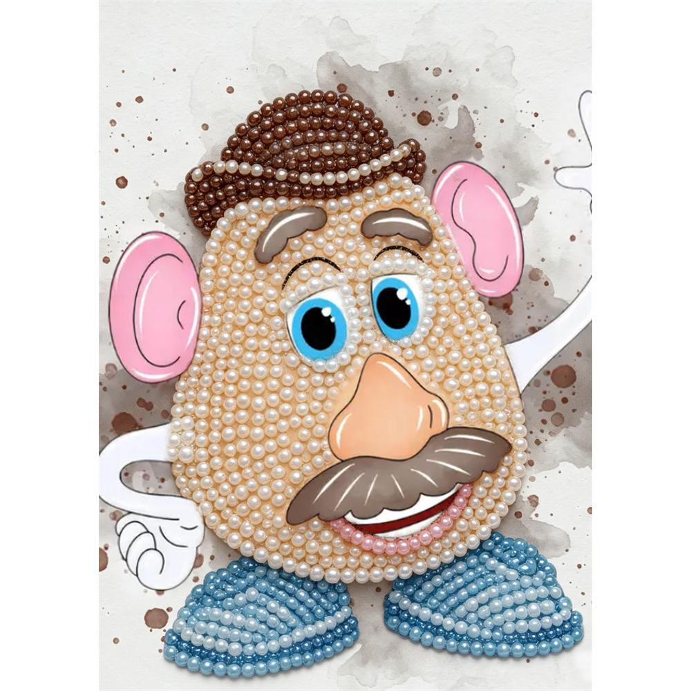 

Disney DIY Pearl Art Painting Toy Story Mr. Potato Home Wall Decoration Pearl Gemstone Painting Pictures Crafts Home Decoration 30x40