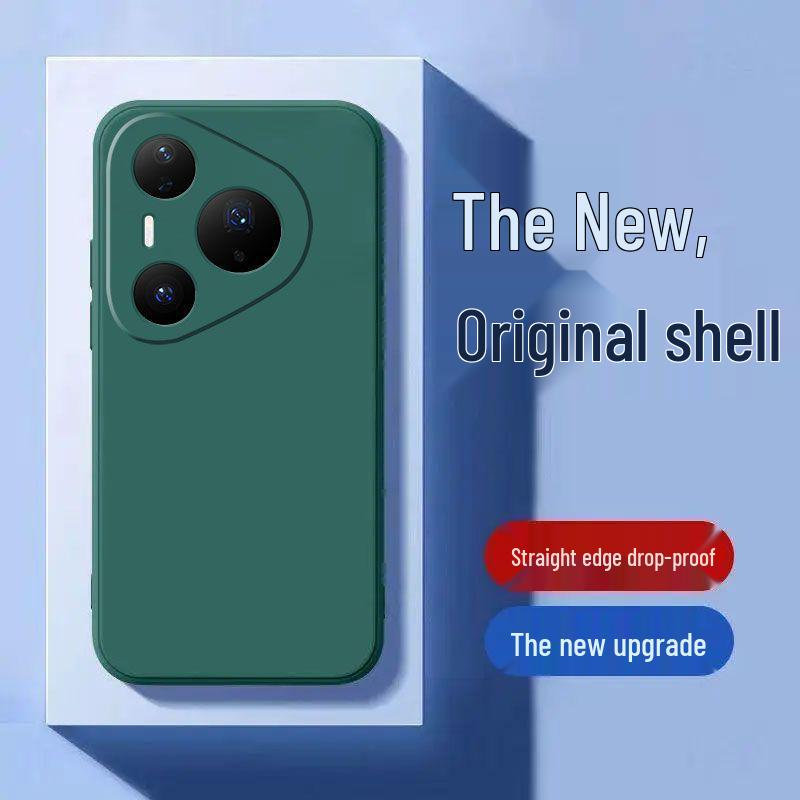 Huawei Pura90 Pro Max Solid Color Liquid Silicone Drop-proof Soft Phone Case