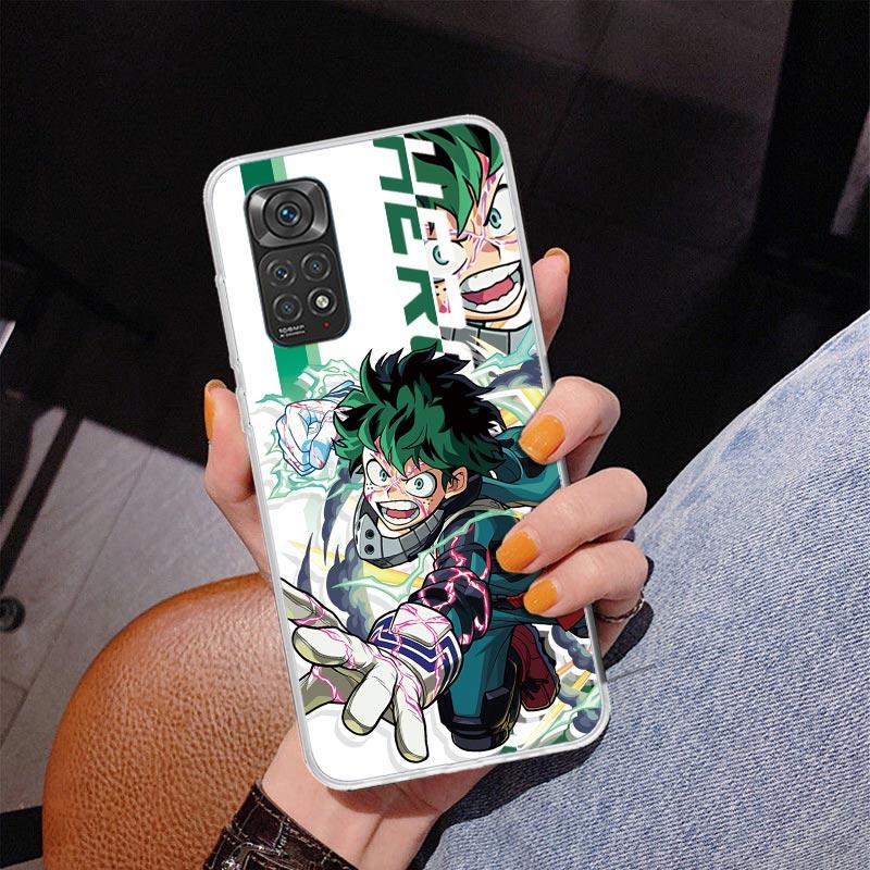 My Hero Art Phone Case For Xiaomi Redmi Note 15 14 13 12S 12 11 Pro Plus 14S 11S 11E 10 10S 11T 5G Personalized Cover Redmi Note