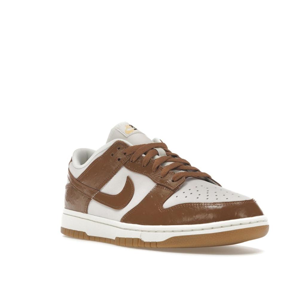 Nike Dunk Low LX Ale Brown Pštrosí Dámské Tenisky Phantom Sail Metalická-Zlatá FJ2260-001