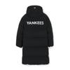 MLB Unisex Long Hooded Down Jacket