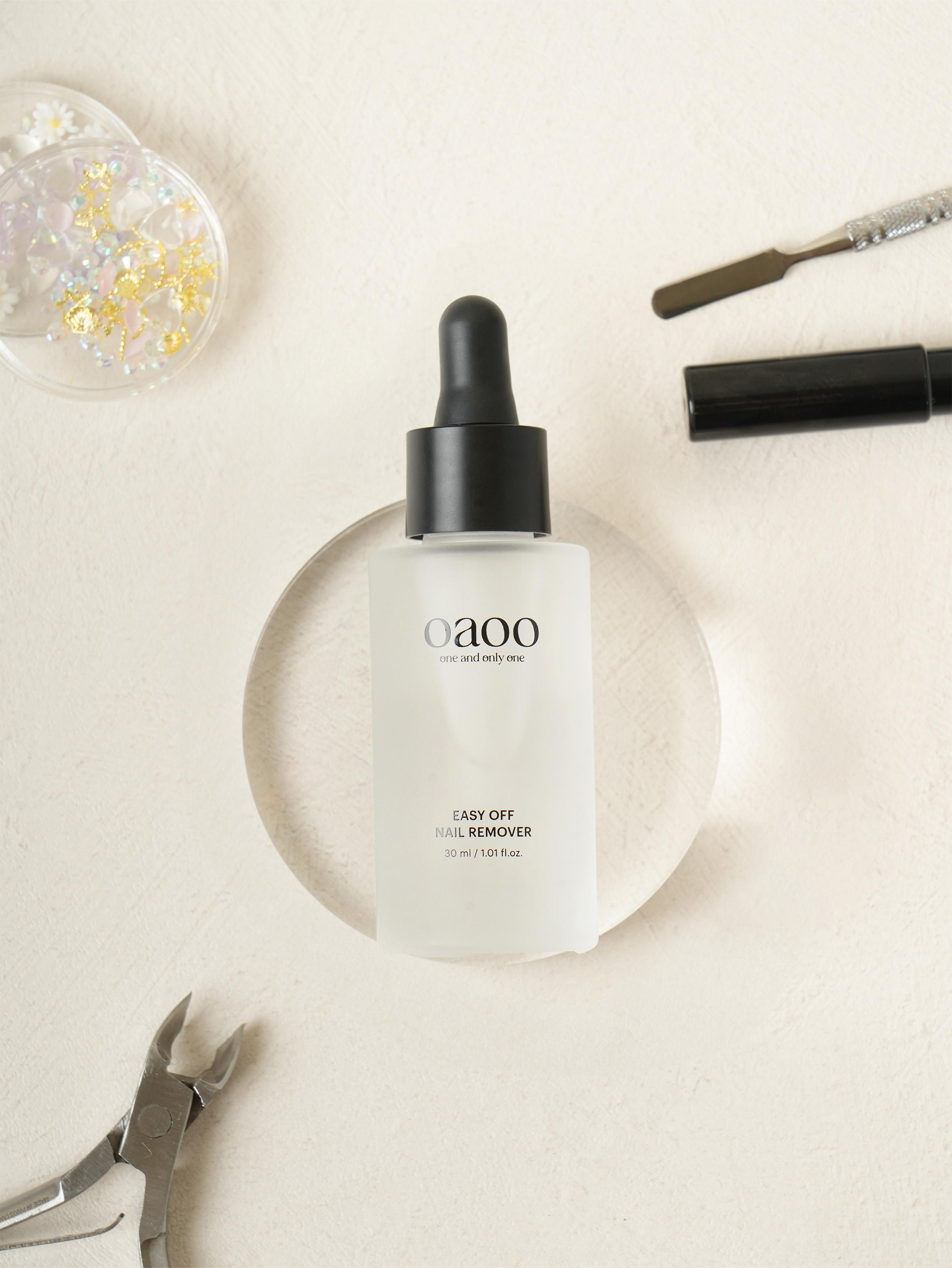 Oao Acetone-Free Nail Polish Remover 30ml 1ea