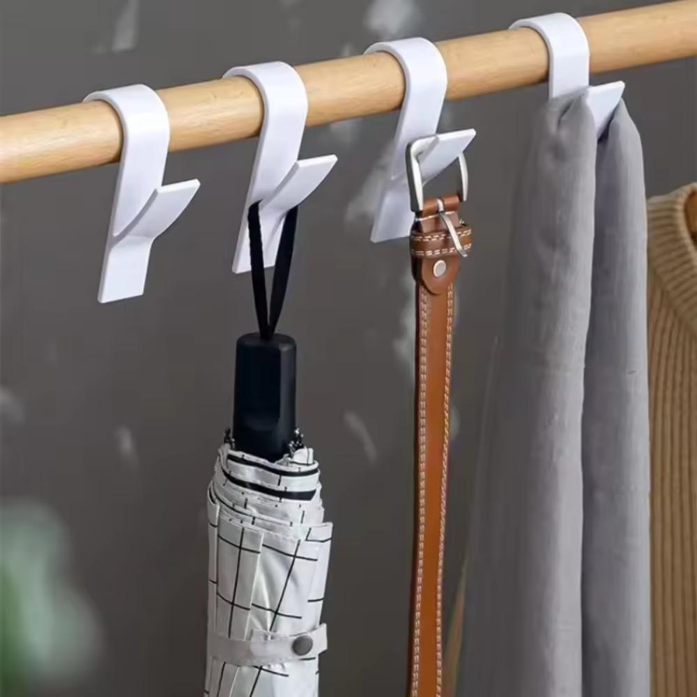 2PCS Bathroom Shower Towel Holder Hanger Heated Radiator Rail Hooks Clips Storage Racks Clothes Scarf Hanger Hooks