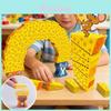 Mouse Cheese Stack Stacking Puzzle For Children With Sensory And Motor Skills Enhancement