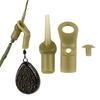 Quick Release Terminal Tackle Fishing Drop Off Run Rings with Beads Fishing Equipment for Helicopter Rigs