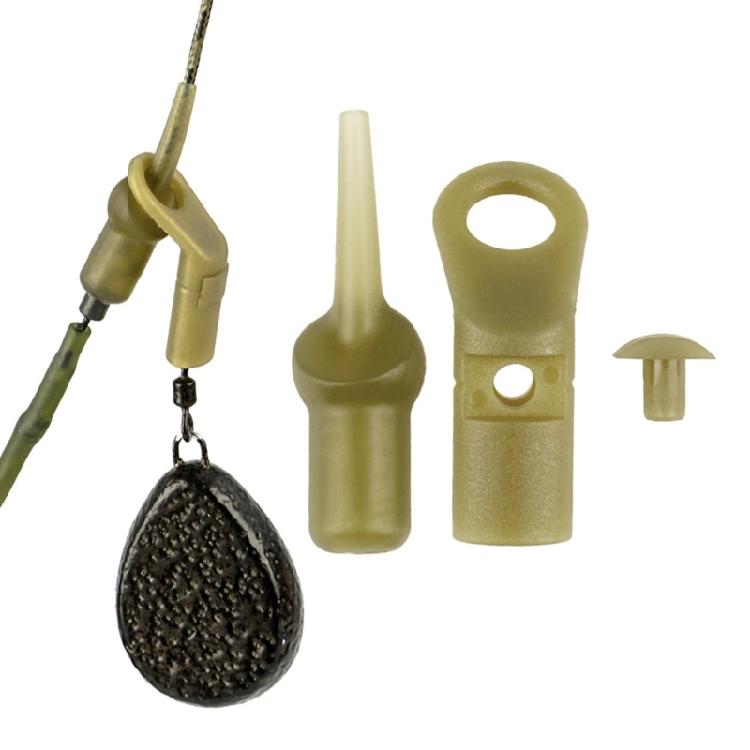 Quick Release Terminal Tackle Fishing Drop Off Run Rings with Beads Fishing Equipment for Helicopter Rigs