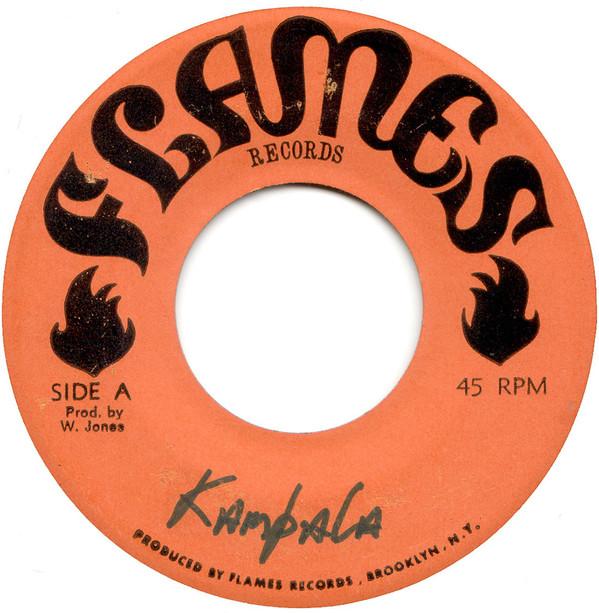 

7inch Record REVOLUTIONARIES - Kampala NONE Flames Records US Reggae, Ska & Dub Used