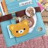 Creative Cartoon Little Bear Notebook Straps Kawaii Adjustable Elastic Loose-Leaf Notebook Band Binding Rope Binder Strap
