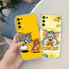 Tom and Jerry Cartoon Phone Case for Motorola G14 G15 G24 G30 G31 G32 G34 G41 G42 G51 G52 G50 G60S G60 G62 G72 G71 G73 G84 G85 G200 E32