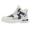 Winter Shoes Youth Velvet Warm High-top Cotton Shoes Waterproof and Non-slip Snow Boots Youth Board Shoes
