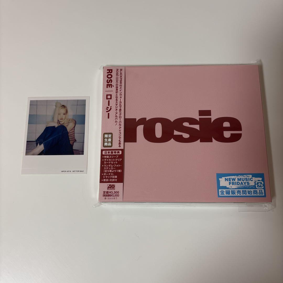

[USED] rosie ROSÉ album limited edition CD