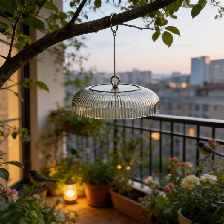 Light weight Strong Protective Cover Large Platform Bird Feeders For Decorative Bird Feeders In Wet Environment