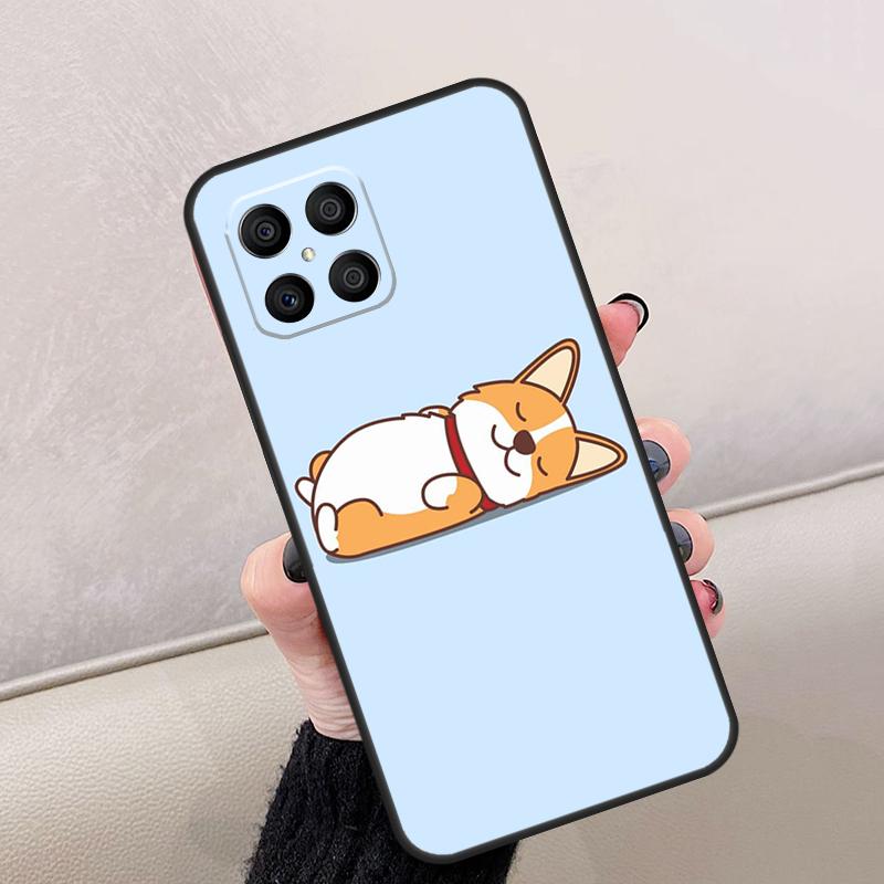 Cute Corgi Dog For Honor Magic 7 Lite 5 6 8 Pro Case For Honor Win RT X9d X9b X9a X9c X8c X8b 200 400 70 90