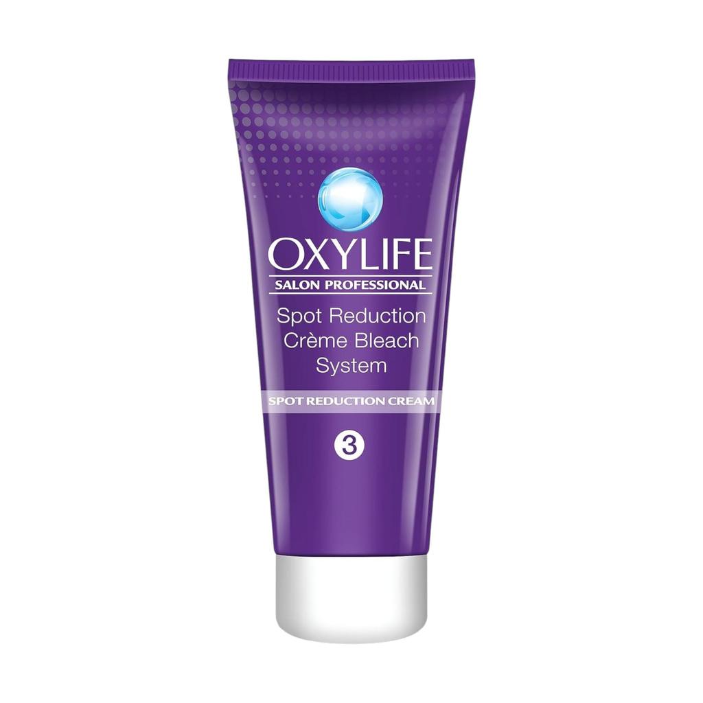 Oxylife Salon Professional Spot Reduction Creme Bleach 345g | Gentle Skin Lightening With Oxysphere Technology | Reduces Dark Spots