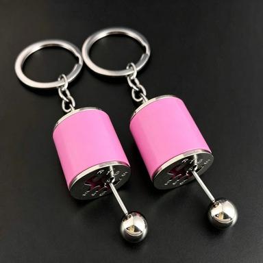 2Pcs Creative Manual Gear Fingertip Decompression Keyring Push Toy Decompression Gear Keychain Versatile High Value Pendant