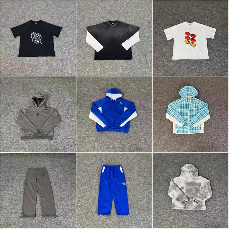 Unisex Oversized Hooded Sweatshirt Set With Embroidered Letter Design Streetwear Casual Long Sleeve Pullover