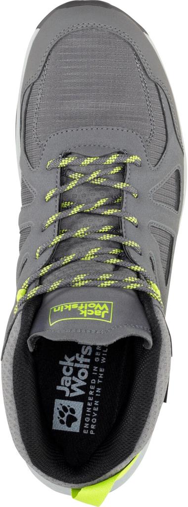 Hiking Shoes Jack Wolfskin Woodland 2 Texapore Mid (4051261) Pebble Grey