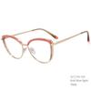 54278 Plastic Titanium Zero Glasses Anti Blue Light Optical Glasses Frames Women Tr90 Fashion Computer Eyeglasses