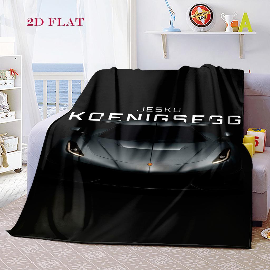 Koenigsegg Jesko: Elegance blanket sofa blanket Home Decor bedroom Machine washable Digital printing