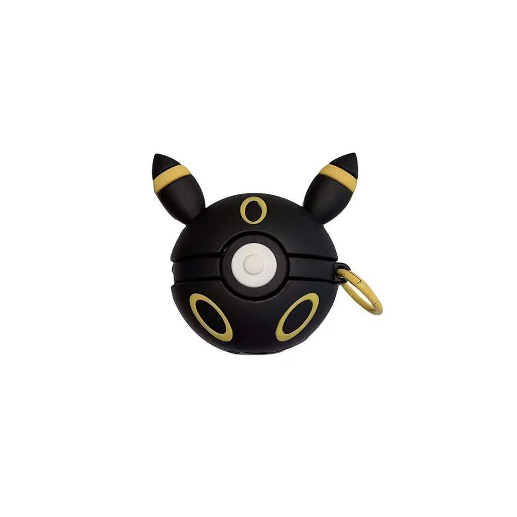For AirPods 4 3 2 1 Pro 2 AirPods Pro3 New Case Cute Cartoon 3D Black Cover With Strap Earphone Protective Sleeve