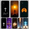 Bibel Jesus Christus Christlich Cro Handyhülle Für Samsung S24,S21,S22,S23,S30,Ultra,S20,Plus,Fe,Lite,Note,10,9,5G Schwarzes Weiches Cover