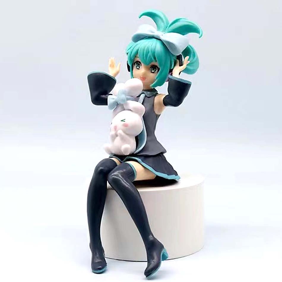 20cm Sexy Girl Hatsune Miku Anime Figure Fashion Subclture Miku Action Figure Christmas Gift PVC Collection Model Doll Toys