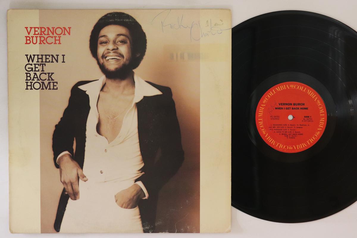 

LP Record VERNON BURCH - When I Get Back Home PC34701 COLUMBIA 1977 US Soul/Funk Used