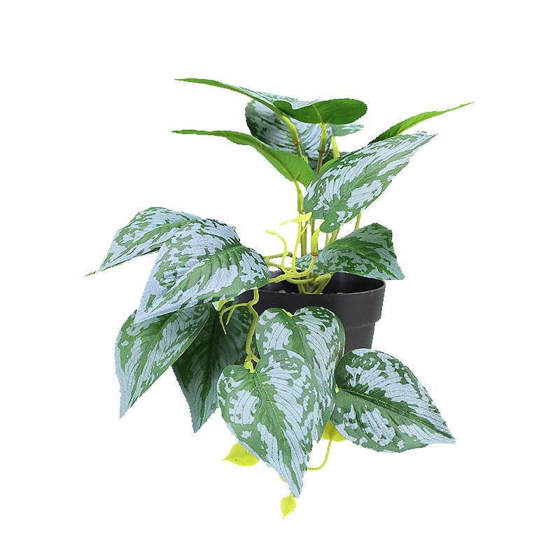 Sztuczna zieleń pnąca Shamrock do dekoracji ścian wewnętrznych z tworzywa sztucznego