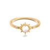 Copper Retro Chic Ring For Women Adjustable Size Unique Geometric Statement Fashion