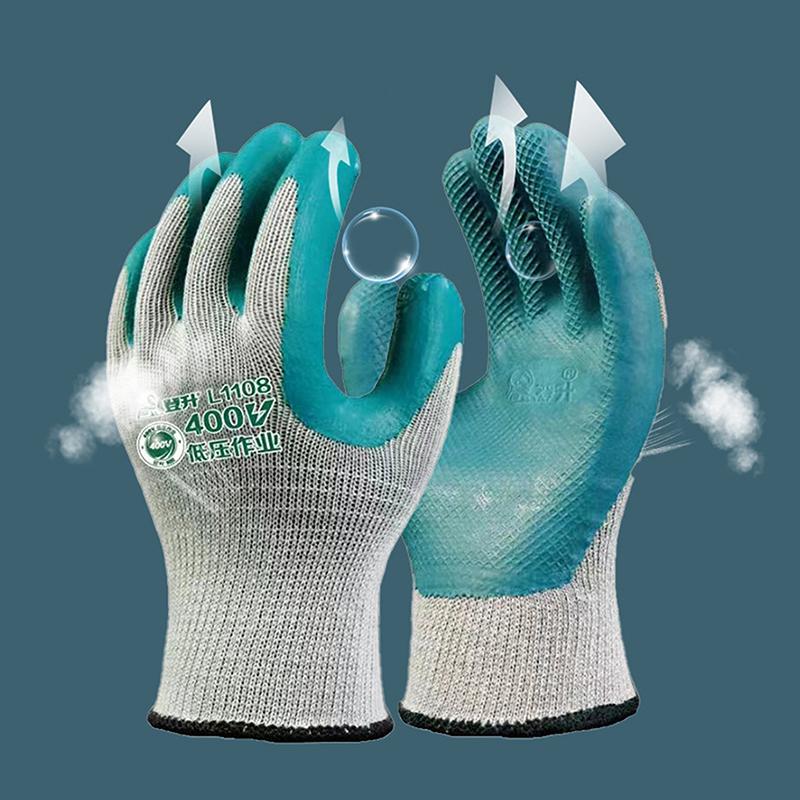 Lineman L1108 400V Electrical Insulated Gloves Electrician Insulated Gloves Reliable Comfortable Wear For Electrical Equipment