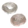 6 Meter Selbstklebendes Strassband 1cm Glänzendes Champagnerweißes Strassband für DIY